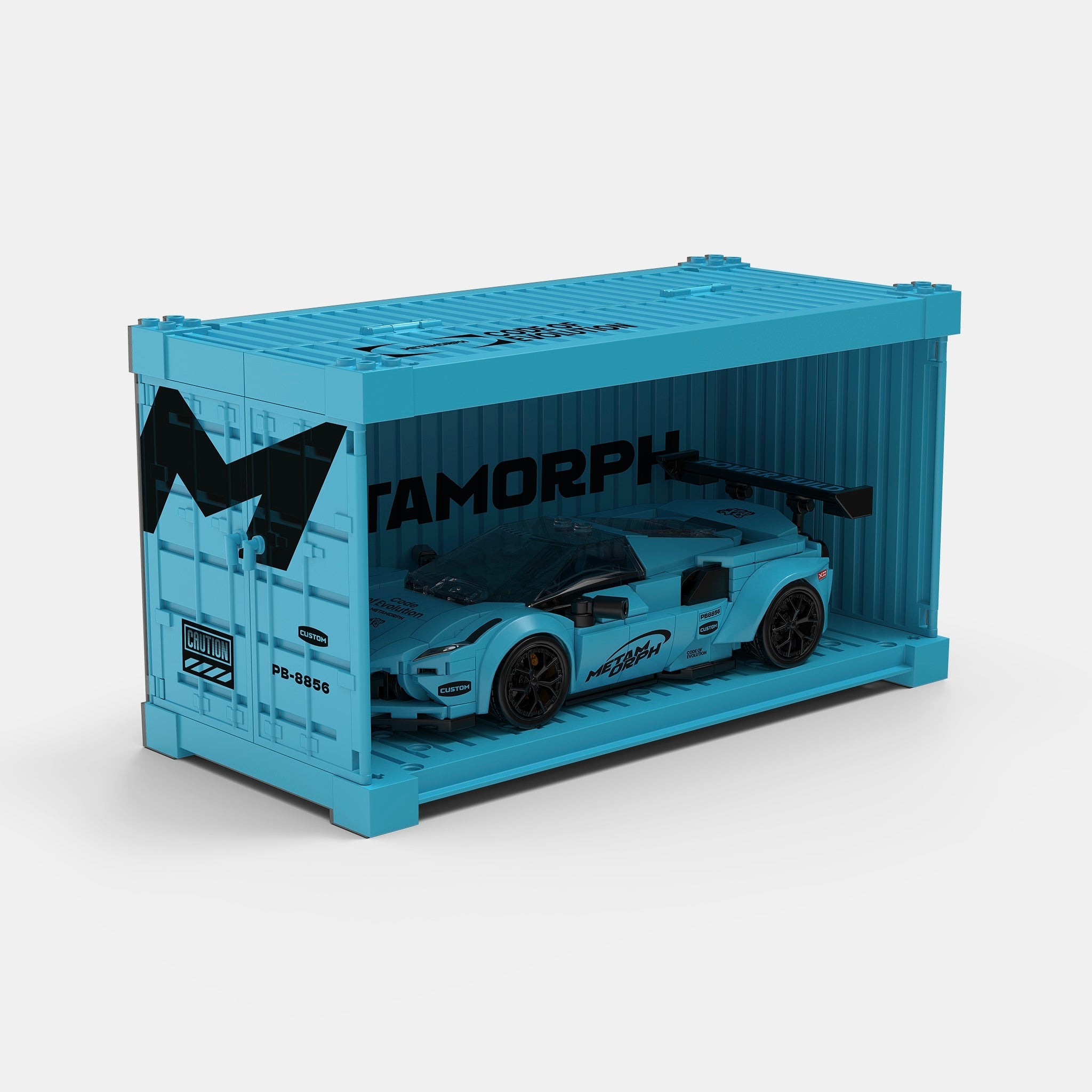 Brick MOC Metamorph 296 GT3 Evo - Brick Car Merchant
