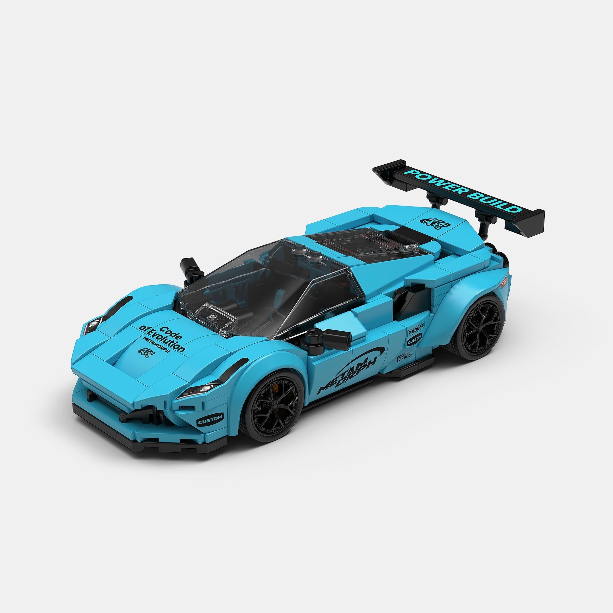 Brick MOC Metamorph 296 GT3 Evo - Brick Car Merchant