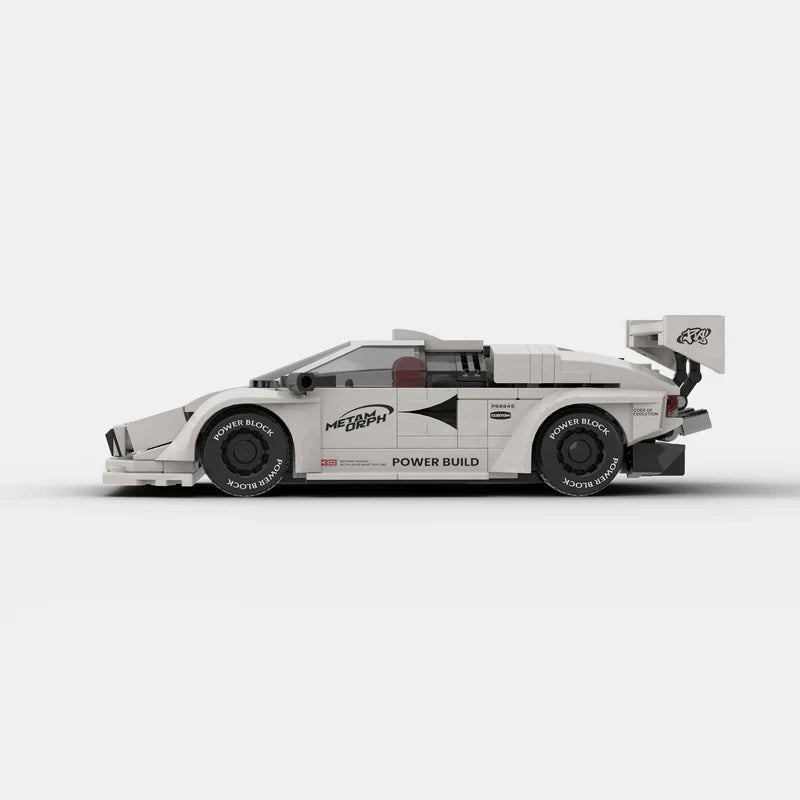 Brick MOC Metamorph Countach - Brick Car Merchant