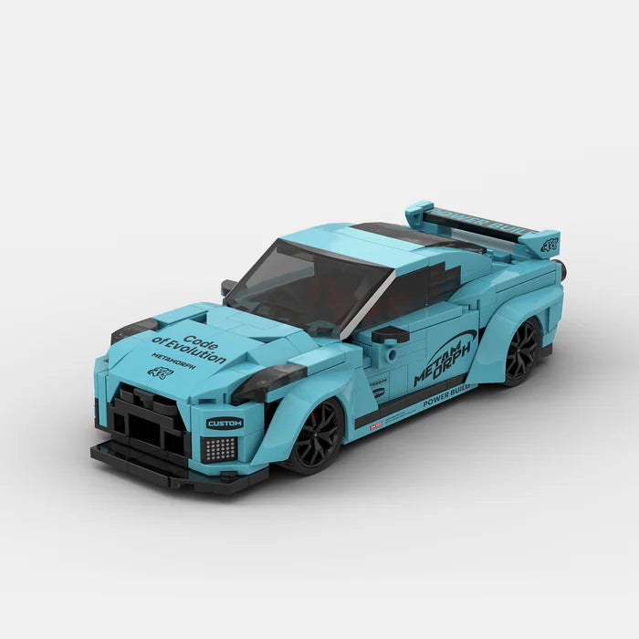 Brick MOC Metamorph R35 GTR - Brick Car Merchant