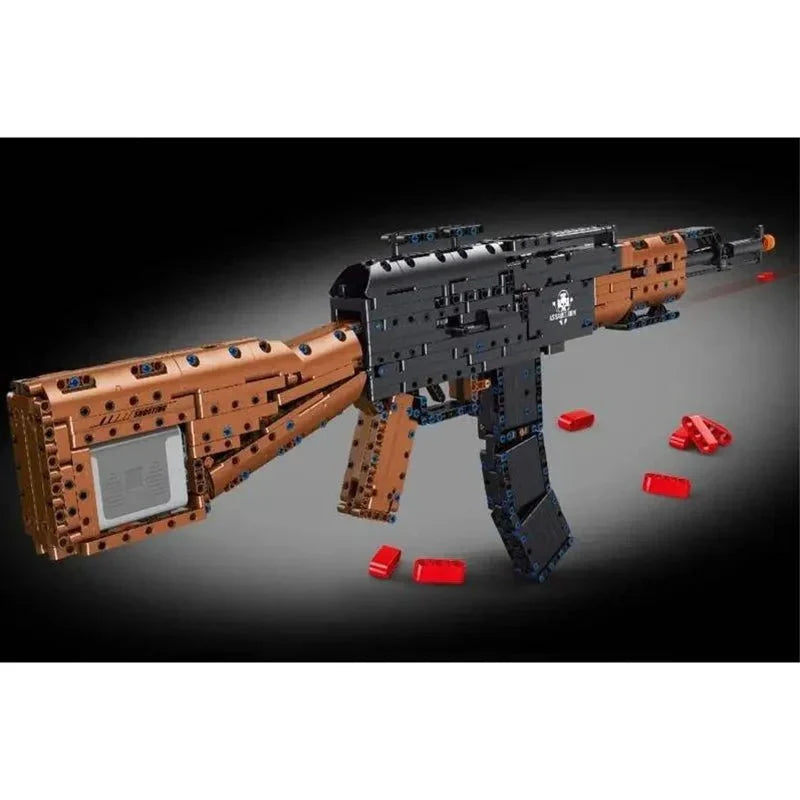 Brick MOC Military AK47 | 1179pcs - Brick Car Merchant