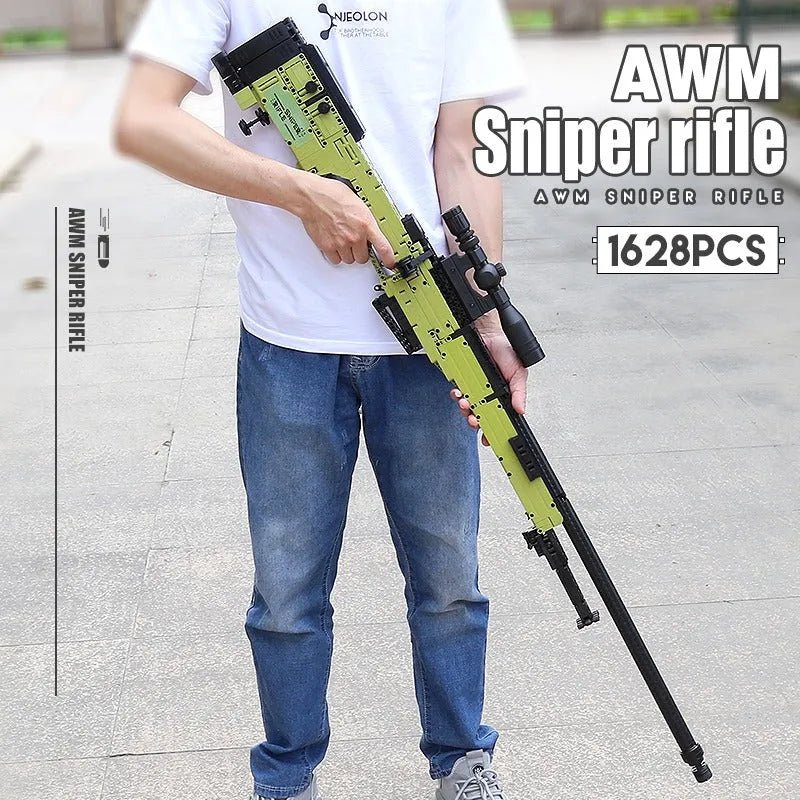 Brick MOC Military AWM | 1628pcs - Brick Car Merchant