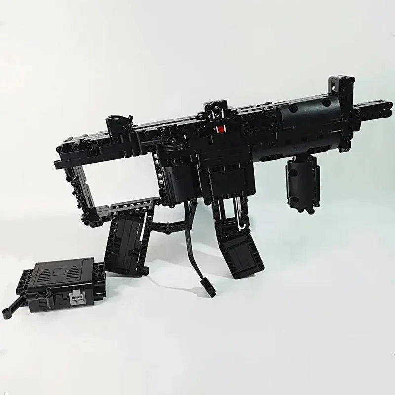 Brick MOC Military Motorised MP5 SMG | 796 pcs - Brick Car Merchant