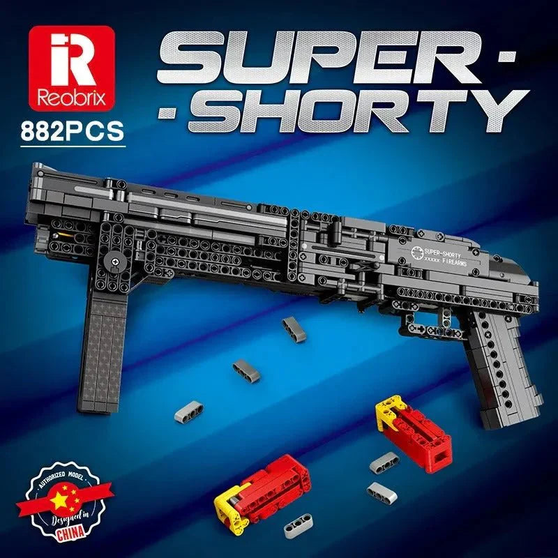 Brick MOC Military Super Shorty | 882pcs - Brick Car Merchant