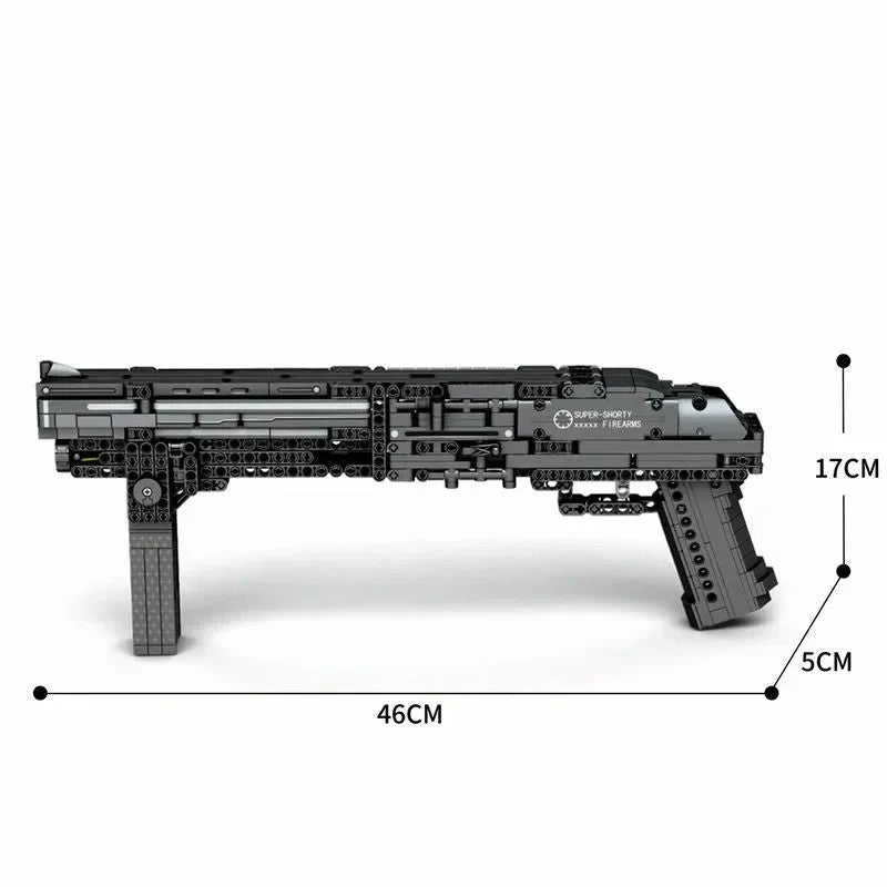 Brick MOC Military Super Shorty | 882pcs - Brick Car Merchant
