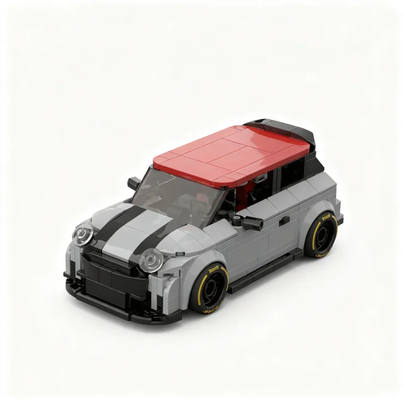 Brick MOC Mini JCW Cooper - Brick Car Merchant