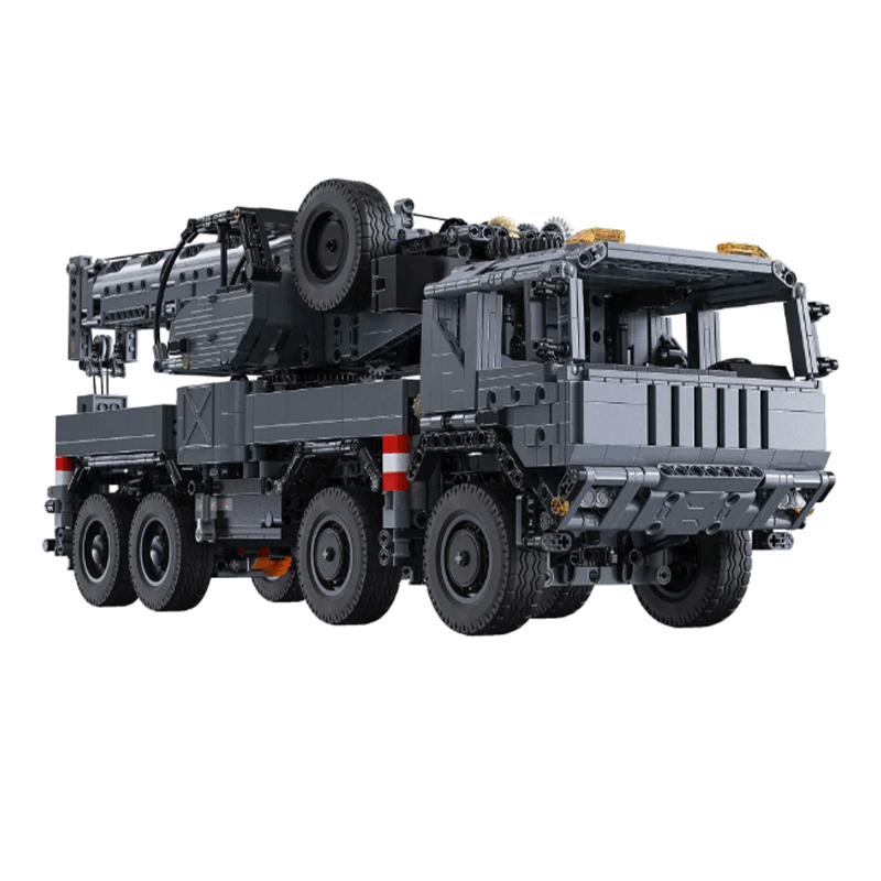 Brick MOC Mobile Crane Truck | 2686pcs - Brick Car Merchant
