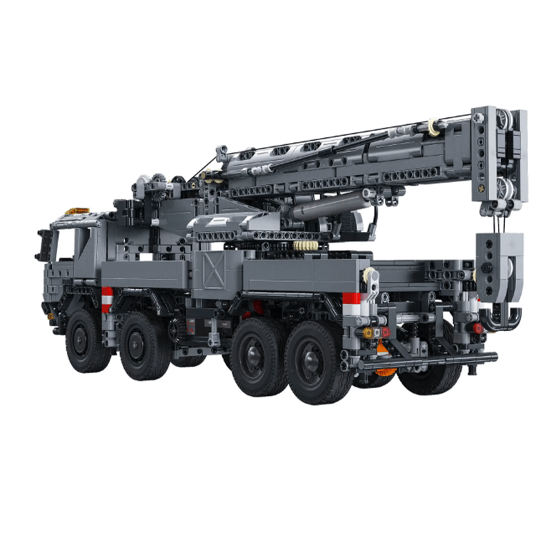 Brick MOC Mobile Crane Truck | 2686pcs - Brick Car Merchant