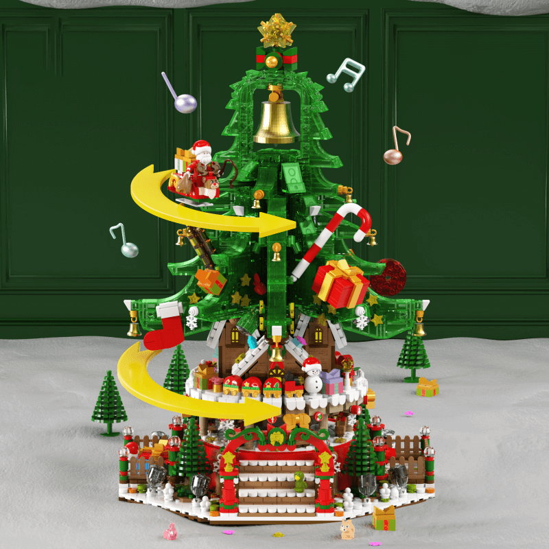 Brick MOC Monumental Christmas Tree - Ultimate Edition | 2962pcs - Brick Car Merchant