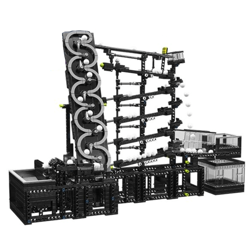 Brick MOC Motorised GBC Marble Run | 2065pcs - Brick Car Merchant