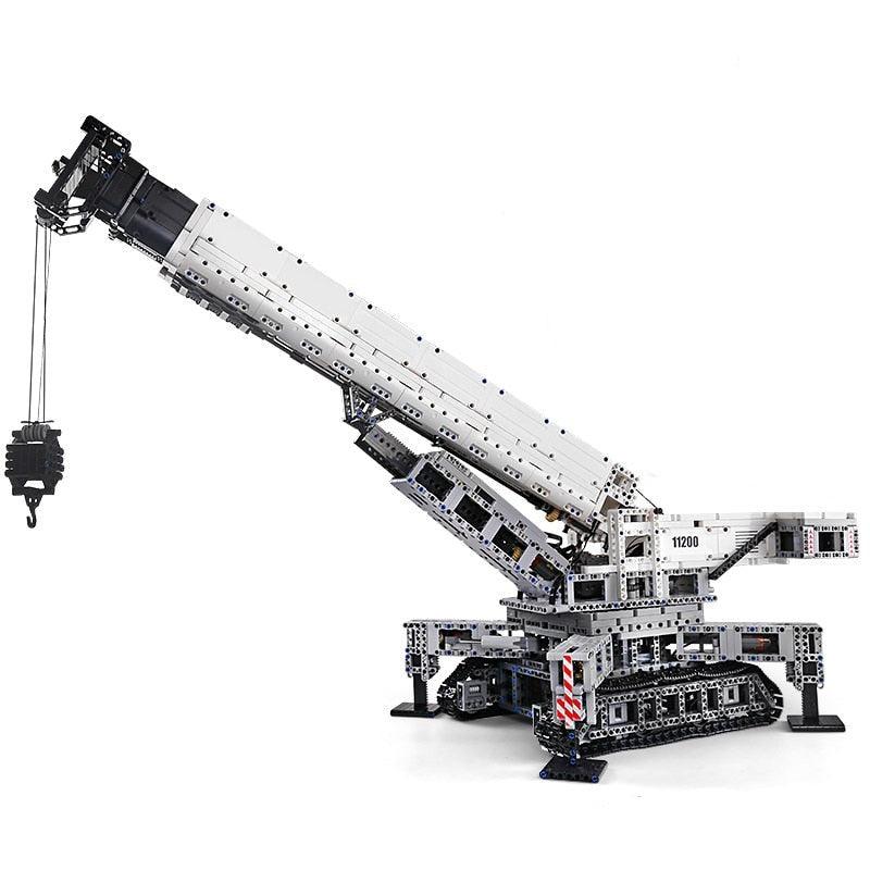 Brick MOC Motorized Heavy-Duty Crane | 4000pcs - Brick Car Merchant