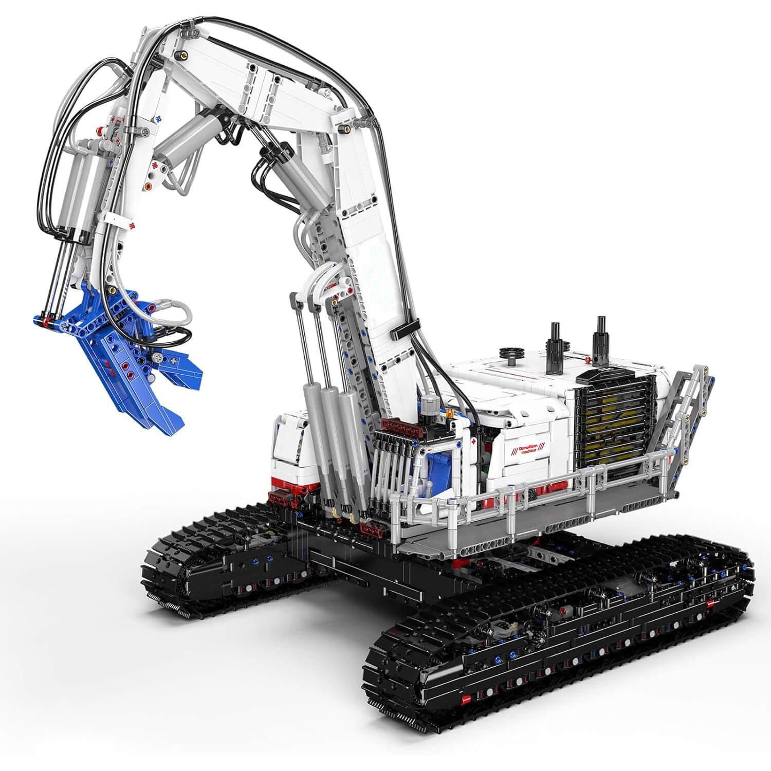 Brick MOC Motorized Pneumatic Claw Excavator | 4194pcs - Brick Car Merchant