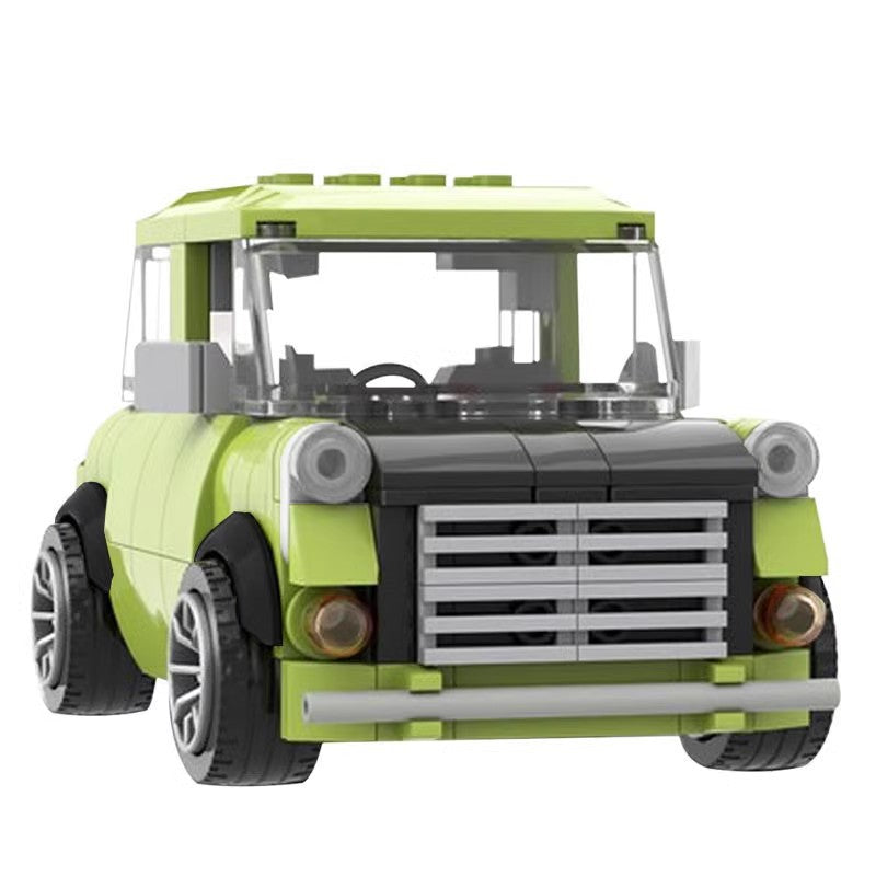 Brick MOC Mr. Bean's 1977 Leyland Cars MINI 1000 Mark IV - Brick Car Merchant