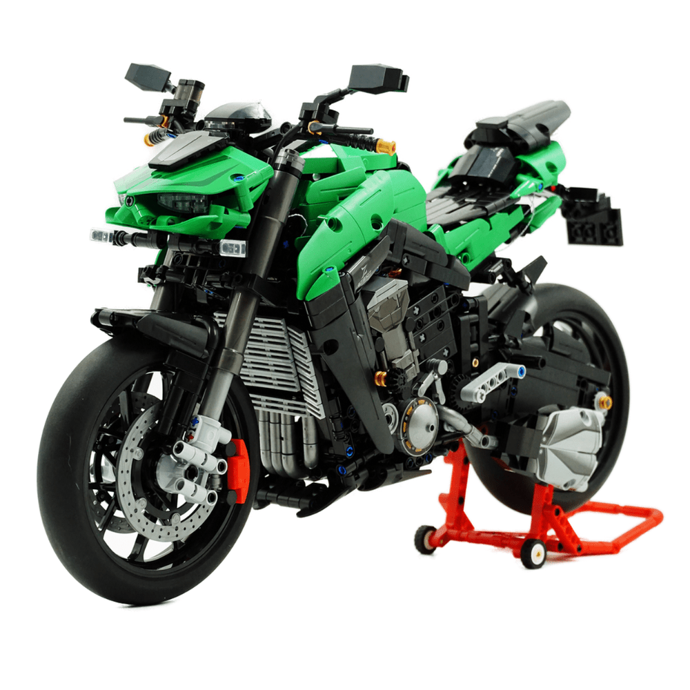 Brick MOC Naked Sport Bike R | 2088pcs - Brick Car Merchant