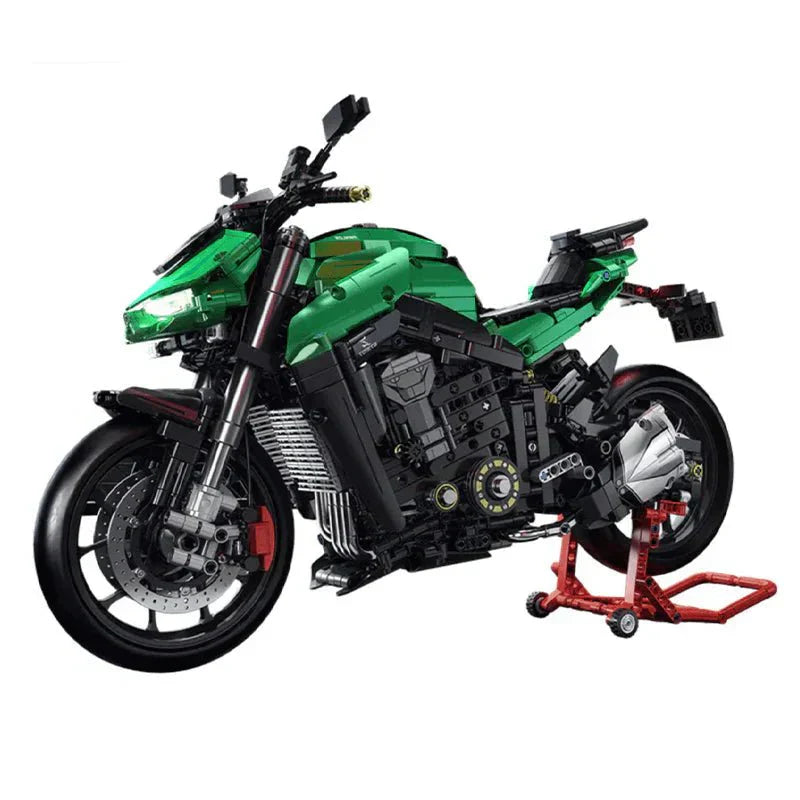 Brick MOC Naked Sport Bike R | 2088pcs - Brick Car Merchant
