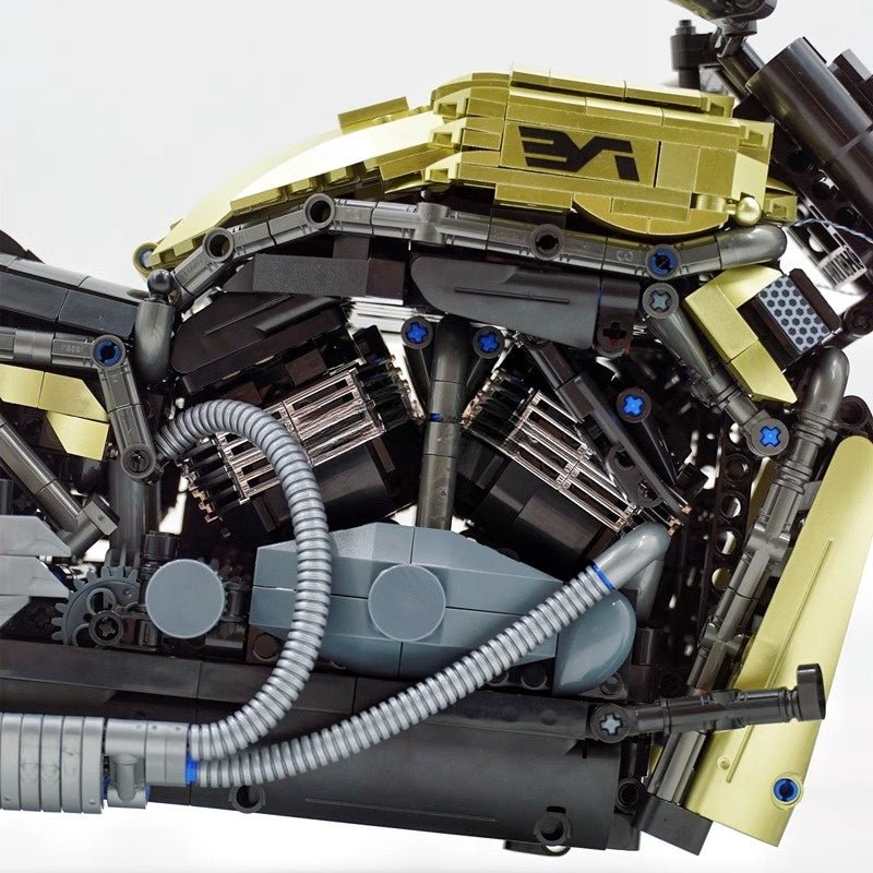 Brick MOC Night Rod Special | 2427pcs - Brick Car Merchant