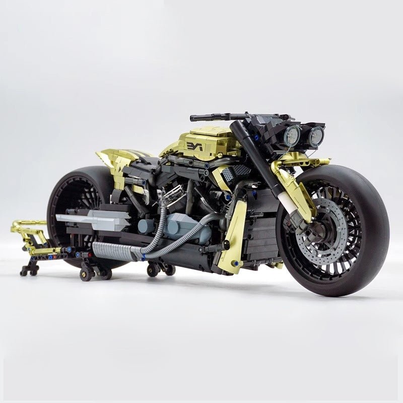 Brick MOC Night Rod Special | 2427pcs - Brick Car Merchant