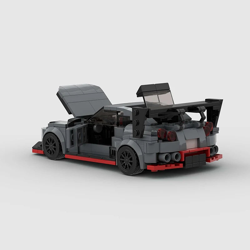 Brick MOC Nissan GT-R R35 - Brick Car Merchant