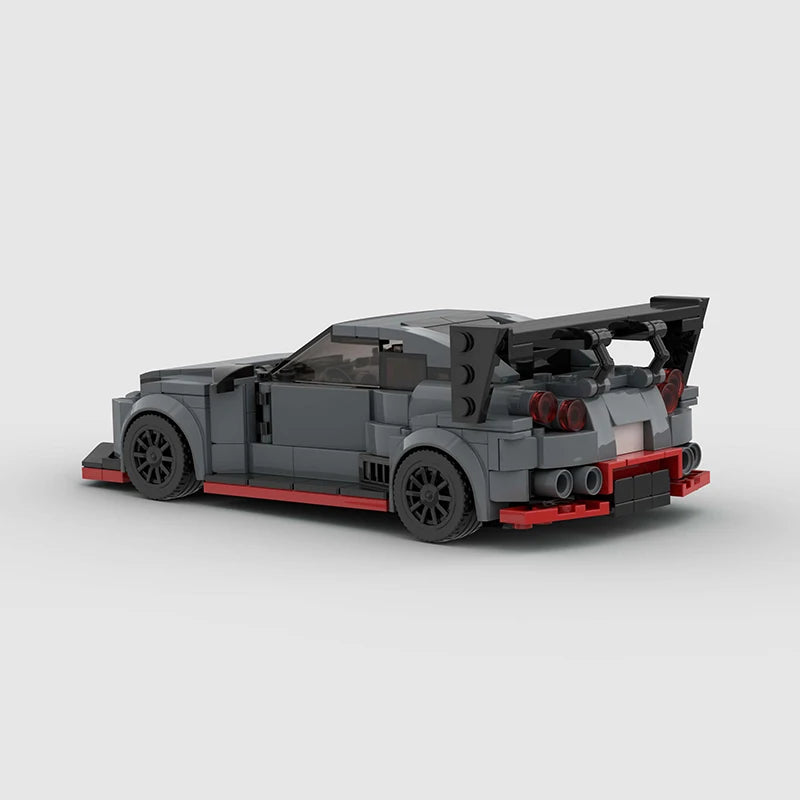 Brick MOC Nissan GT-R R35 - Brick Car Merchant