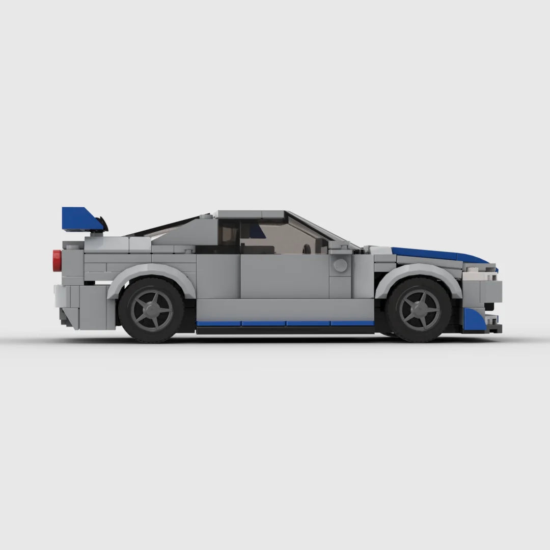 LEGO MOC Nissan GTR R34 - Brick Car Merchant