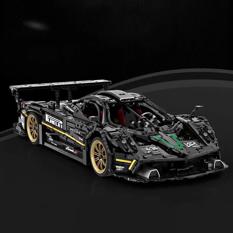 Brick MOC Pagani Zonda R | 4500 pcs - Brick Car Merchant