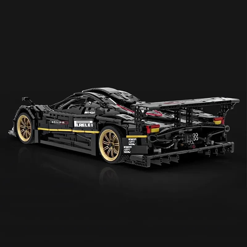 Brick MOC Pagani Zonda R | 4500 pcs - Brick Car Merchant