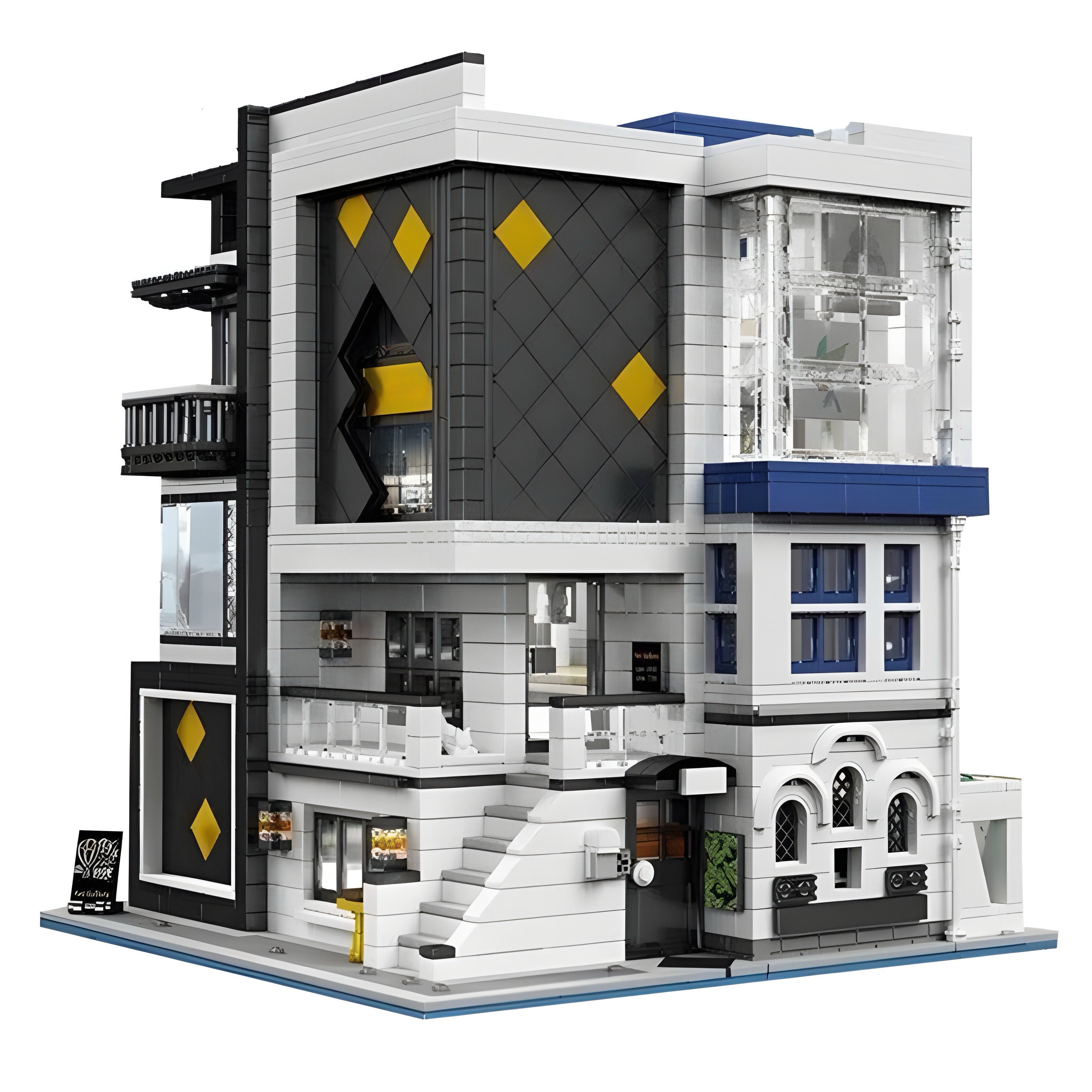 Brick MOC Panoramic Art Gallery | 3535pcs - Brick Car Merchant
