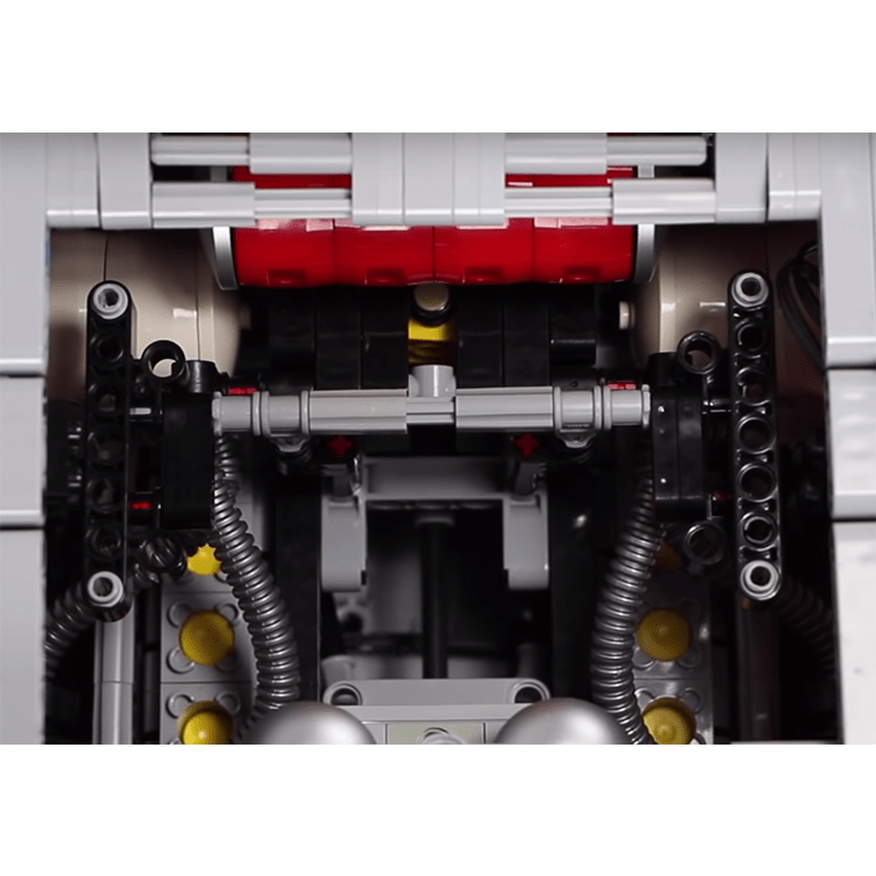 Brick MOC Pneumatic Airport Rescue Truck | 6653pcs - Brick Car Merchant