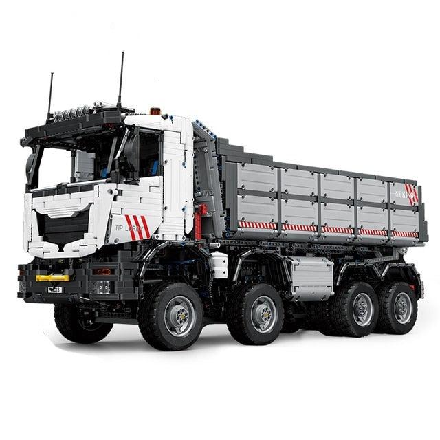 Brick MOC Pneumatic Articulated Dump Truck | 5768pcs - Brick Car Merchant