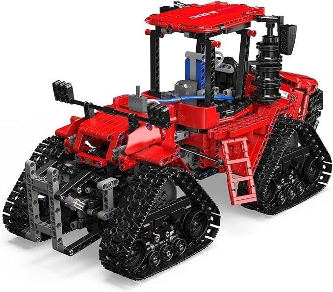 Brick MOC Pneumatic Crawler Tractor | 1698pcs - Brick Car Merchant