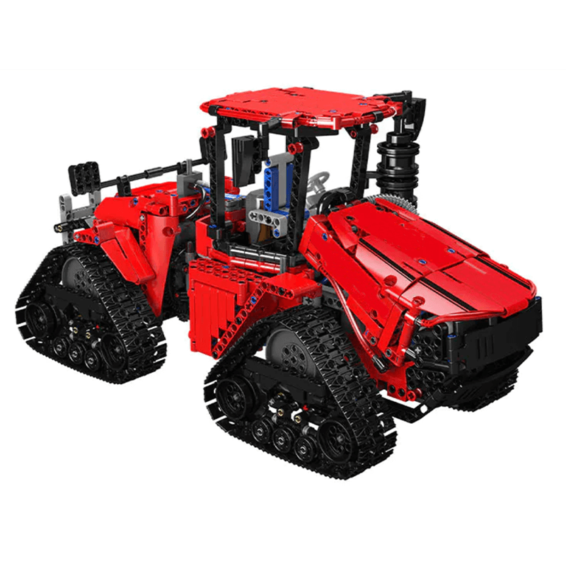 Brick MOC Pneumatic Crawler Tractor | 1698pcs - Brick Car Merchant