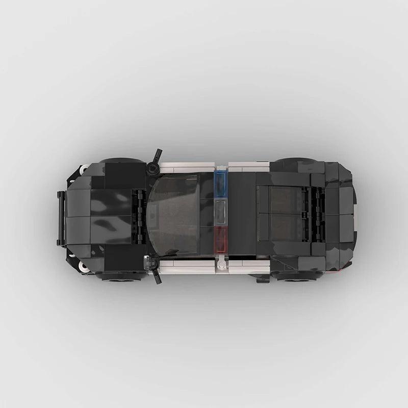 Brick MOC Police Car - Brick Car Merchant