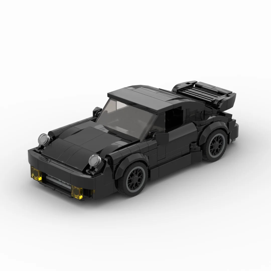 LEGO MOC Porsche 911 Turbo | Black Edition - Brick Car Merchant