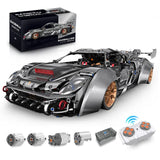 LEGO MOC Porsche 918 | Remote Control, Electric Doors, Electric Air Suspension, LED features, Steam Spray System, 4306 pcs - Brick Car Merchant