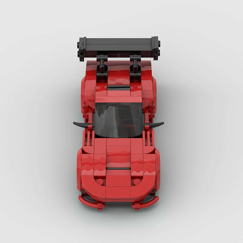Brick MOC Porsche 935 | Red - Brick Car Merchant