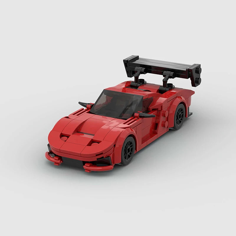 Brick MOC Porsche 935 | Red - Brick Car Merchant