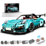 LEGO MOC Porsche GT2 RS | Remote Control, Electric Air Suspension, Electric Opening Features, Drivetrain Switch, Lightning Features, 3389 pcs - Brick Car Merchant