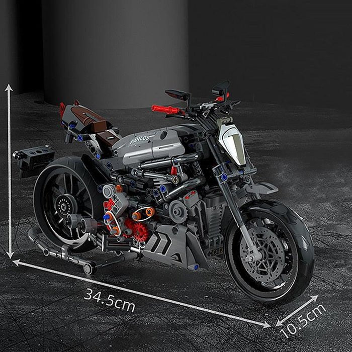 Brick MOC Power Cruiser Model | 827pcs - Brick Car Merchant