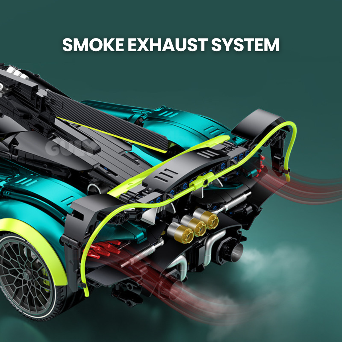 Brick MOC The Ultimate British Hypercar V2 - Brick Car Merchant