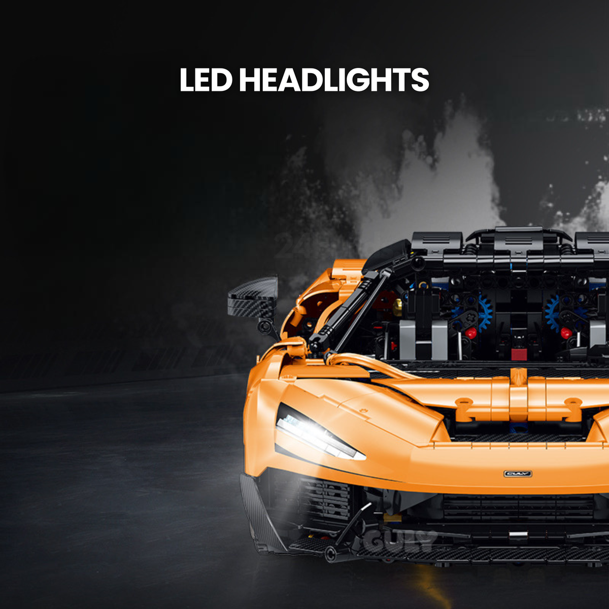 Brick MOC The Ultimate British Hybrid V8 Hypercar - Brick Car Merchant