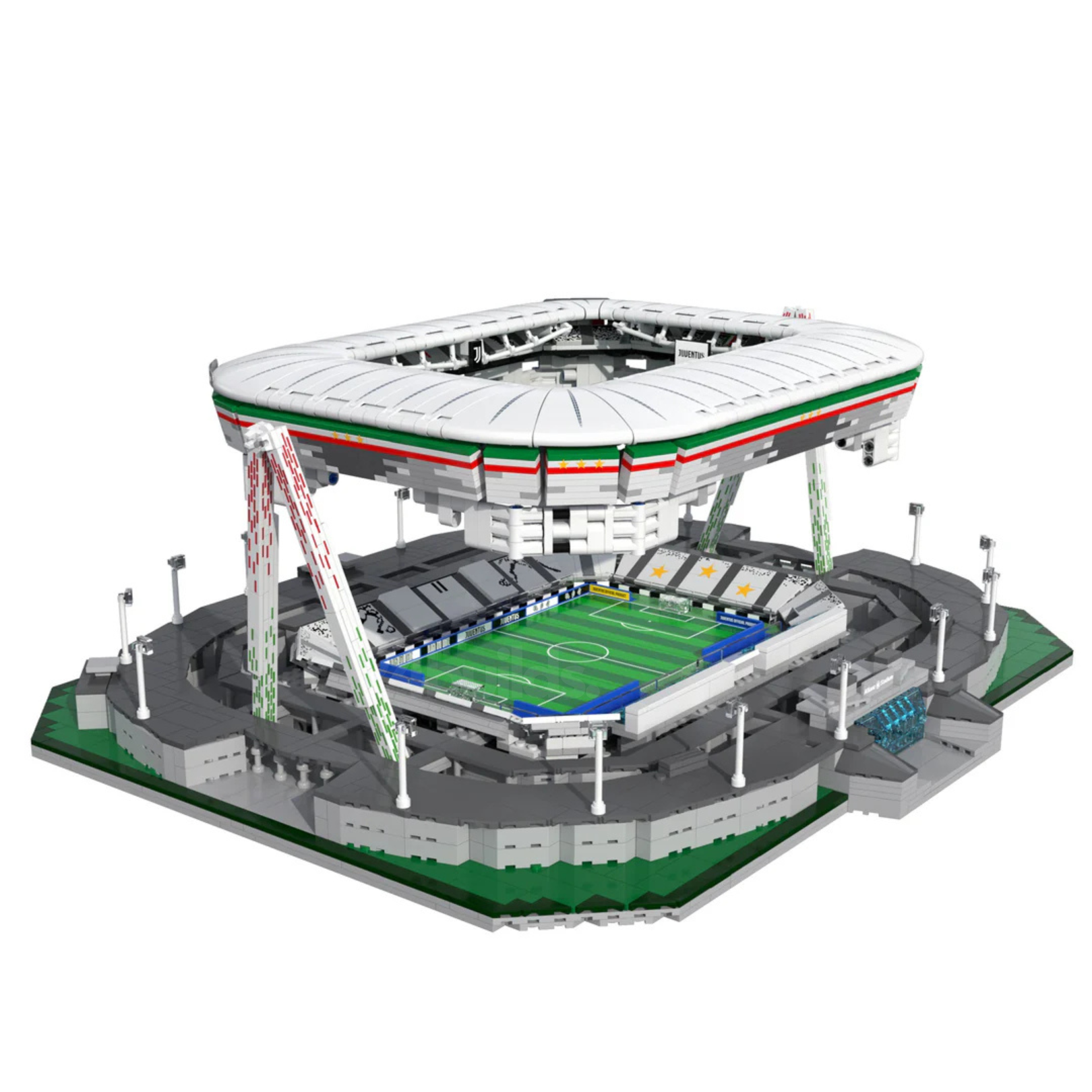 Brick MOC The Detailed Juventus Allianz Stadium | 3638pcs - Brick Car Merchant