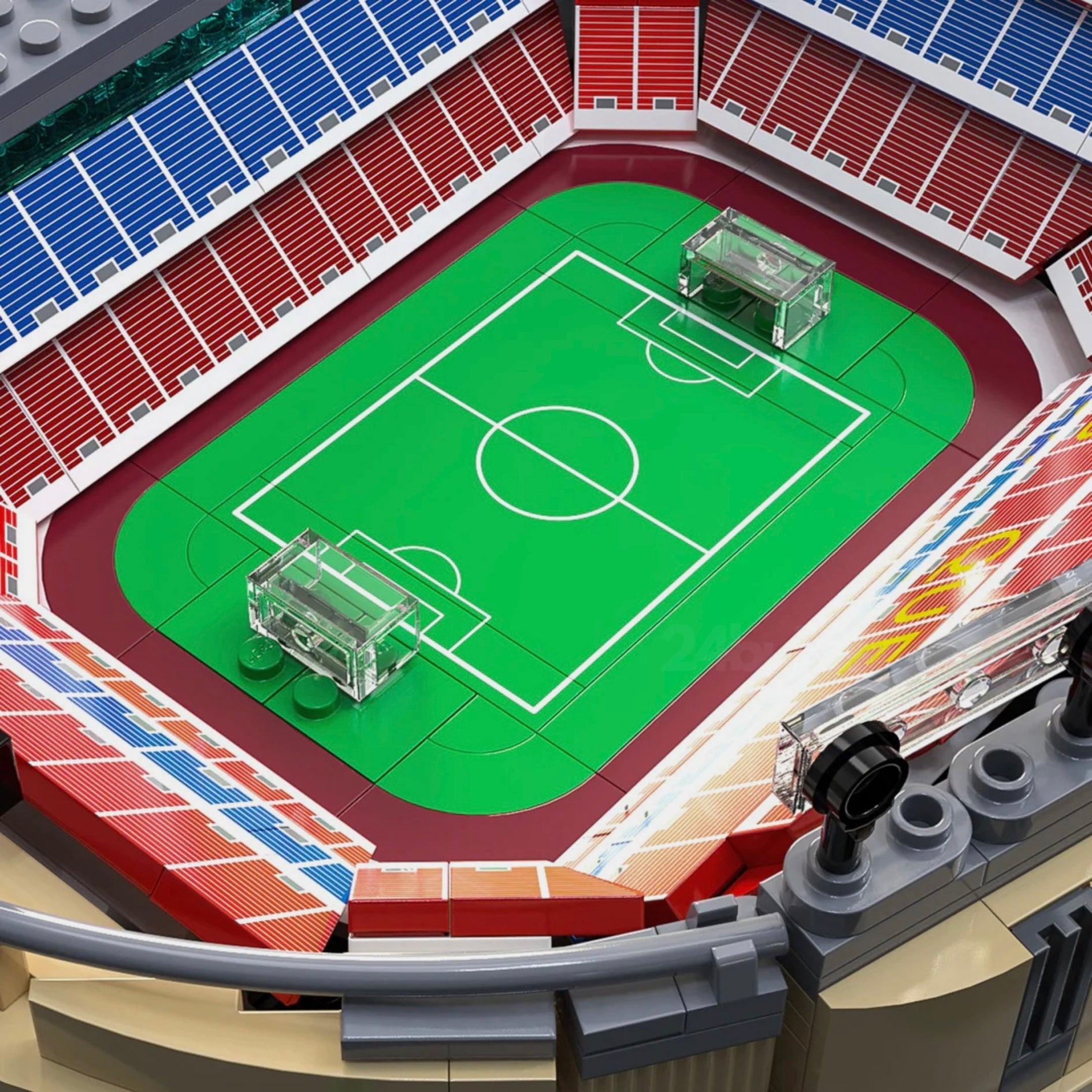 Brick MOC FC Barcelona Spotify Camp Nou | 728pcs - Brick Car Merchant