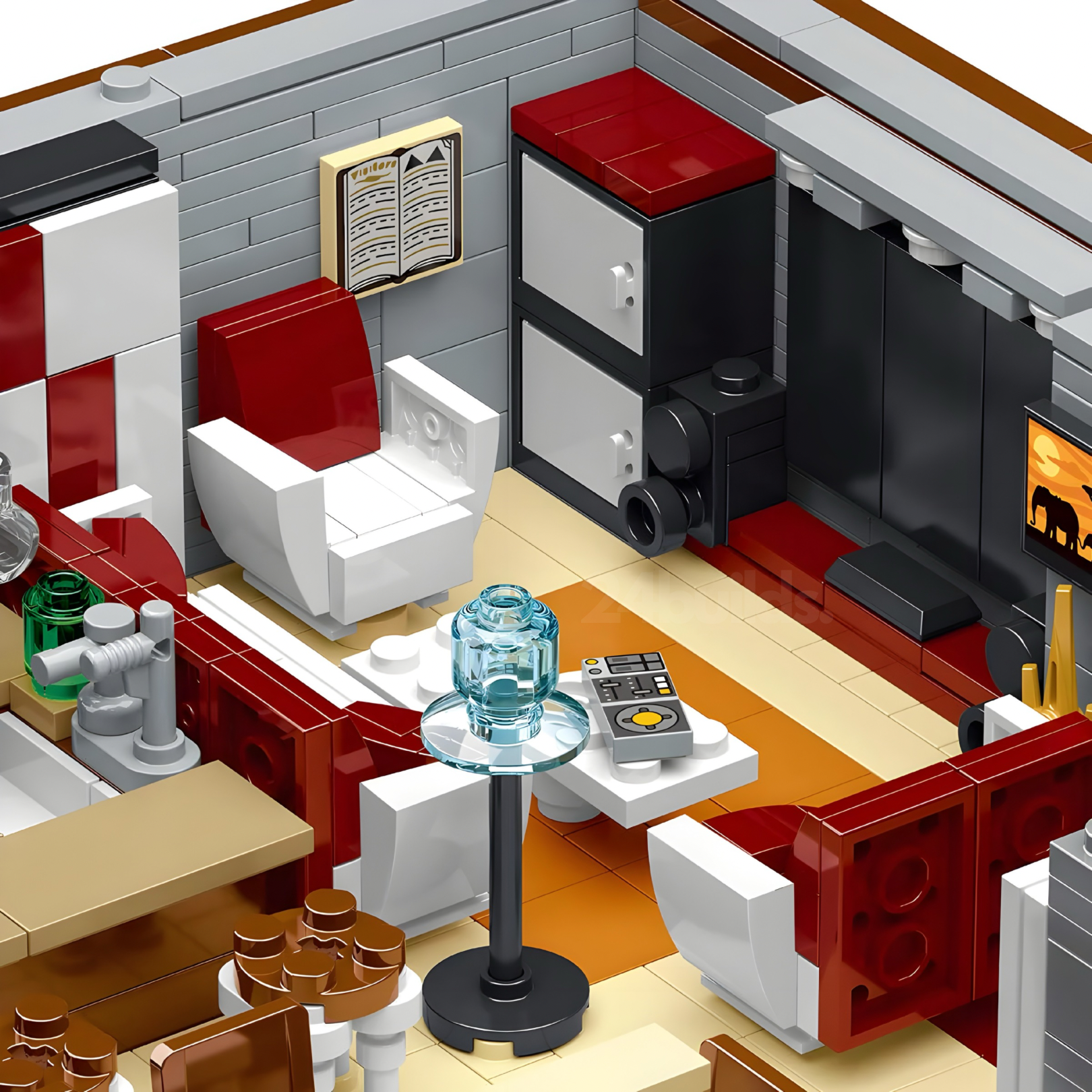 Brick MOC Modern Villa | 3832pcs - Brick Car Merchant