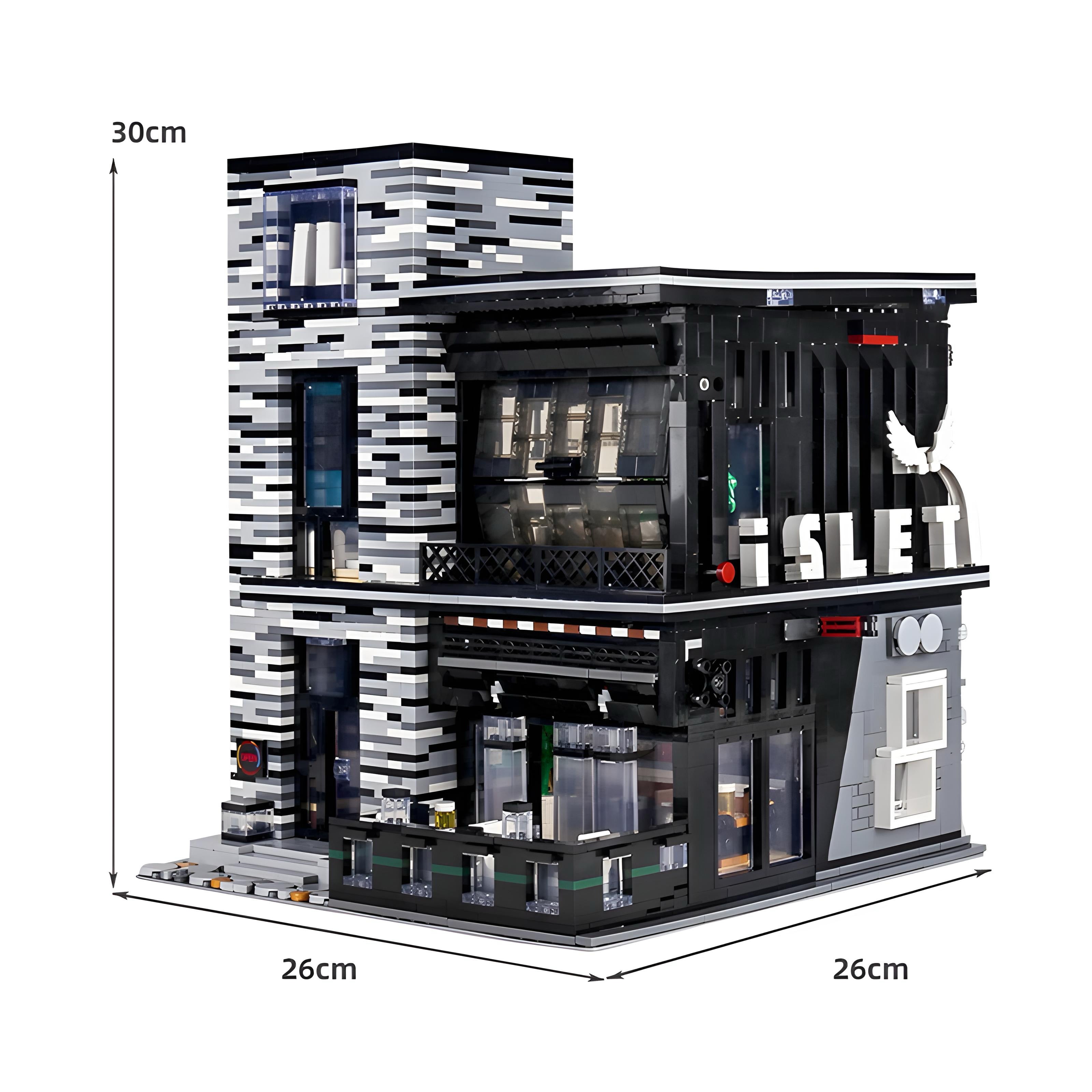 Brick MOC Pub & Restaurant | 4002pcs - Brick Car Merchant