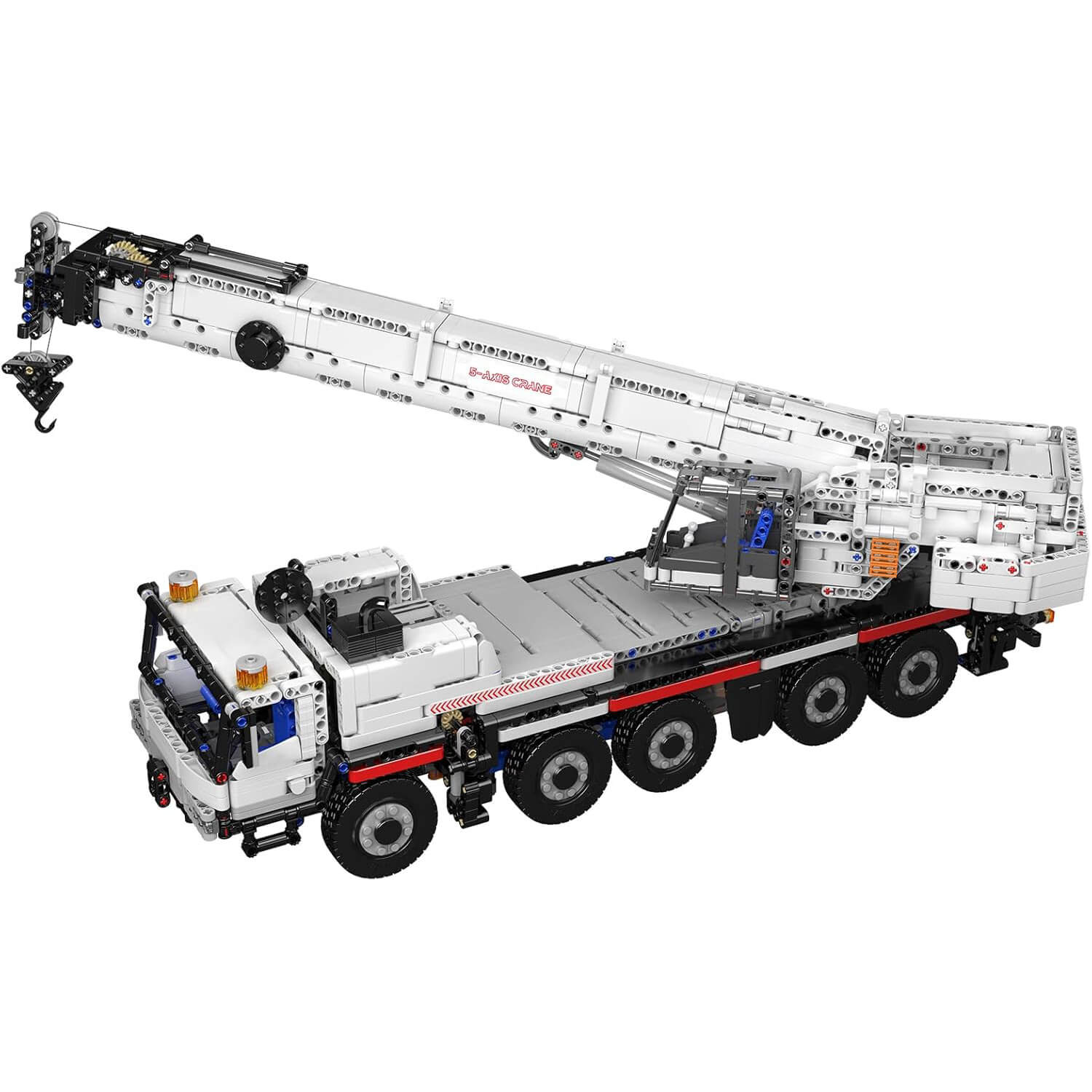 Brick MOC RC All-Terrain Crane Truck | 3247pcs - Brick Car Merchant