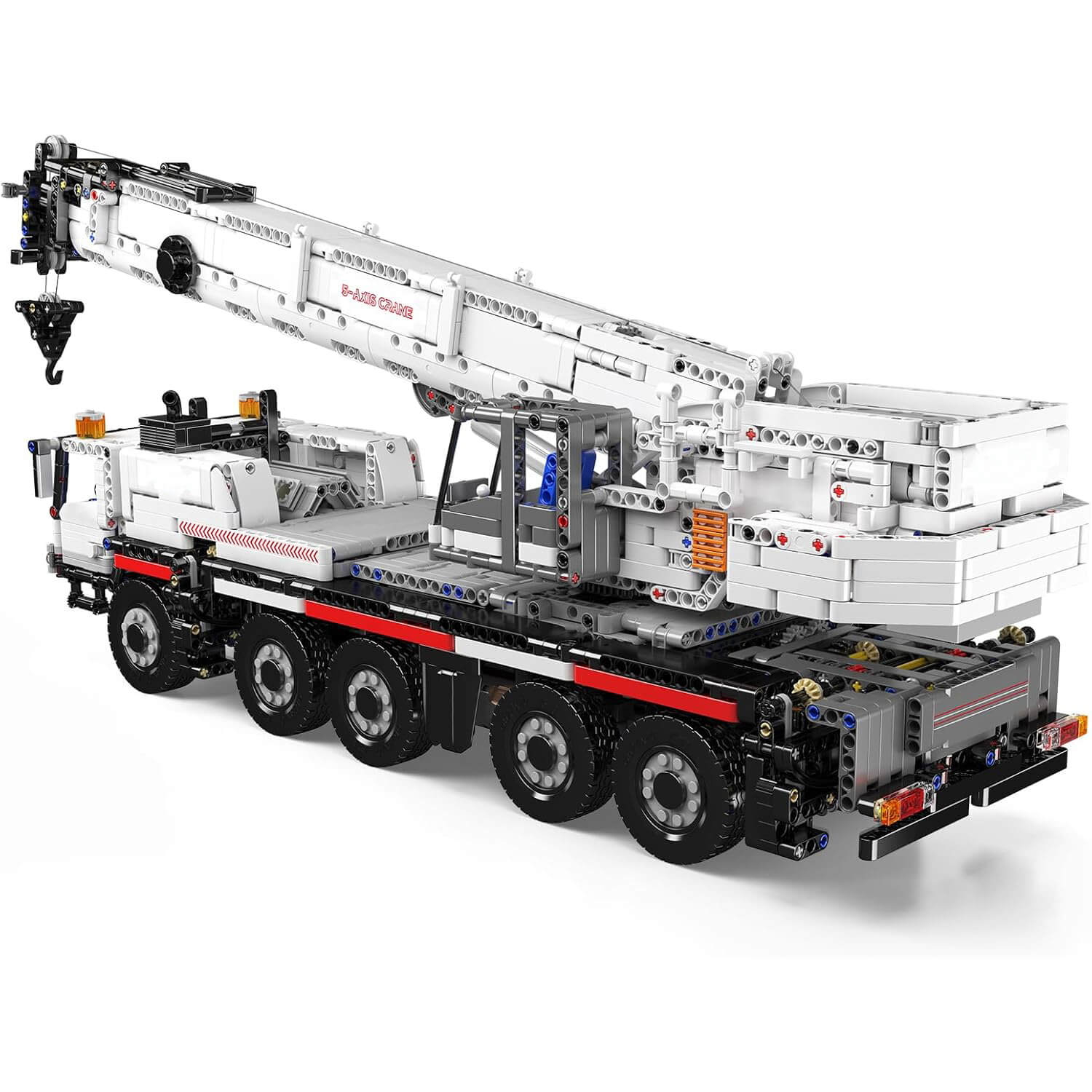 Brick MOC RC All-Terrain Crane Truck | 3247pcs - Brick Car Merchant