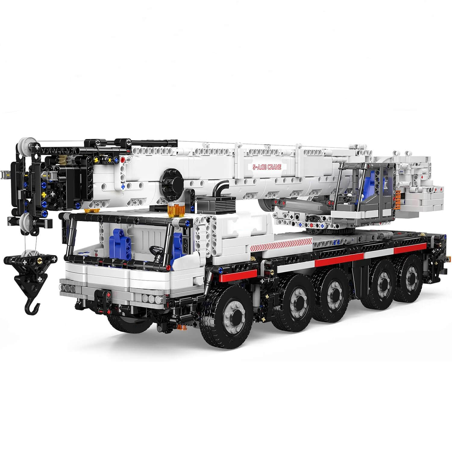 Brick MOC RC All-Terrain Crane Truck | 3247pcs - Brick Car Merchant