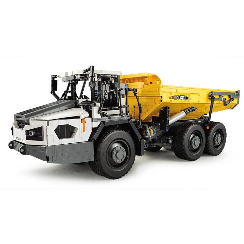 Brick MOC RC Articulated Dump Truck | 3067pcs - Brick Car Merchant
