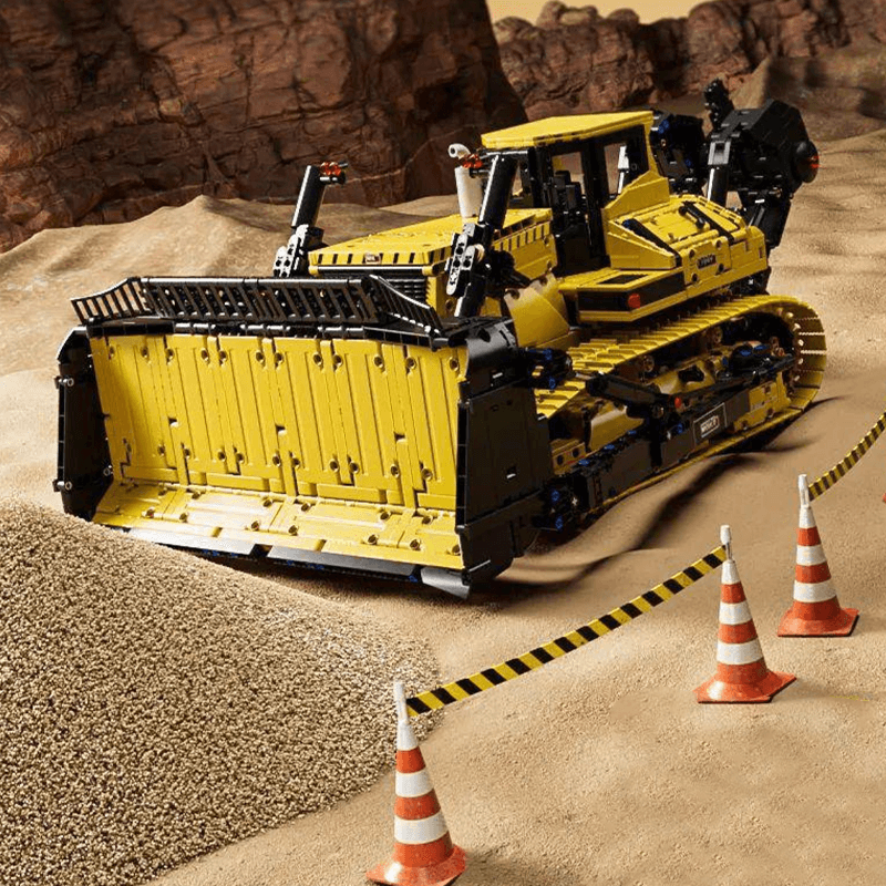 Brick MOC RC Bulldozer - Ultimate Edition | 3567pcs - Brick Car Merchant