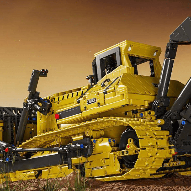 Brick MOC RC Bulldozer - Ultimate Edition | 3567pcs - Brick Car Merchant